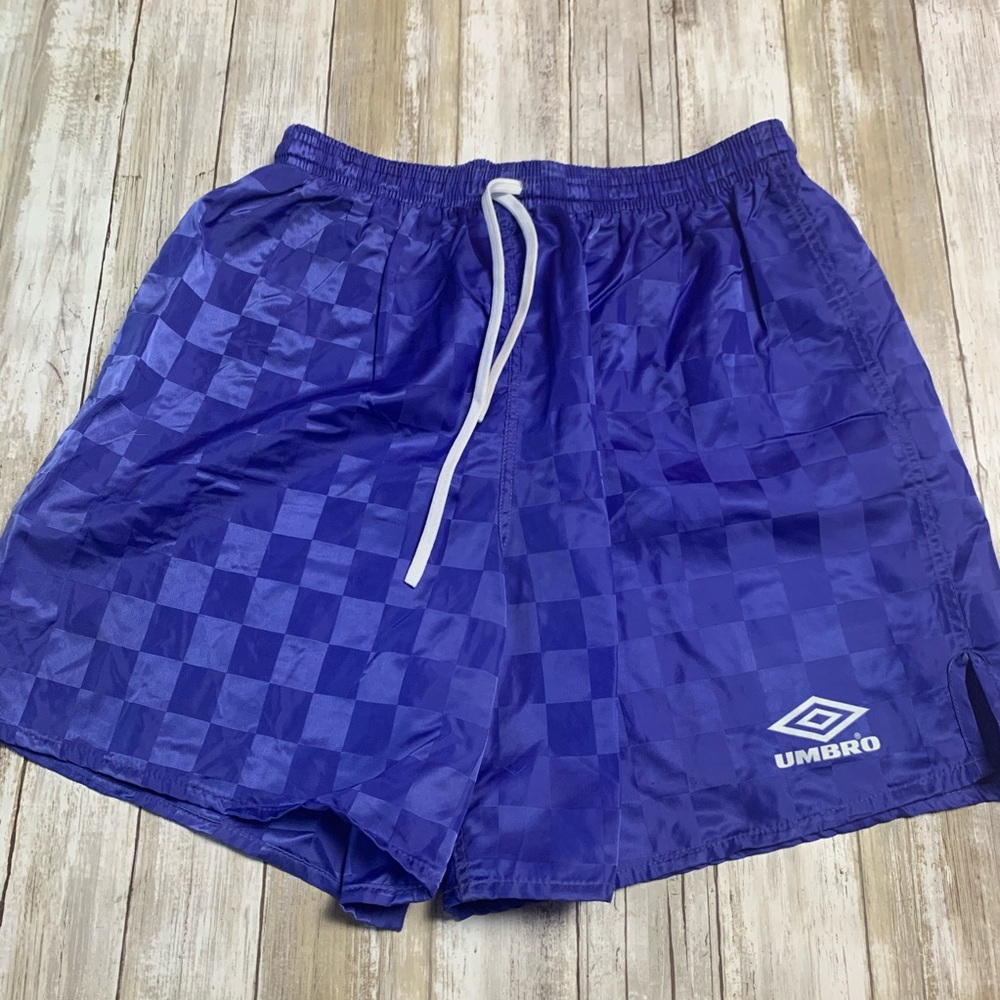 Purple Umbro shorts